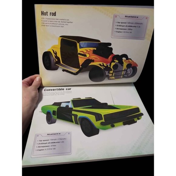 Usborne Big Book of Cars and Trucks Stickers NEW - Picture 7 of 10